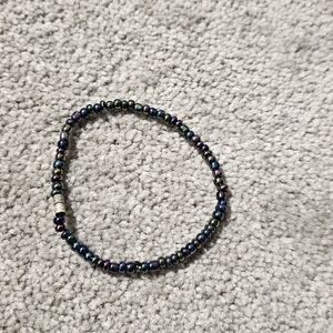 Iridescent Beaded Bracelet